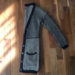 Navy Knit Cardigan (Size M)